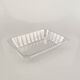 Hi Tray 8.27 X 6.10 X 2.16 Inches Plastic Disposable Rectangle Clear PET Tray