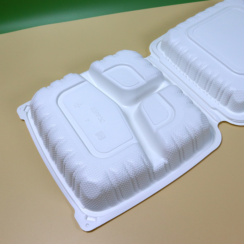 Hitray Disposable White PP Plastic Box