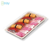 Hi Tray Hi-62 PET Plastic Sushi Tray 