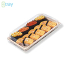 Hi Tray Hi-54 PET Plastic Sushi Tray 