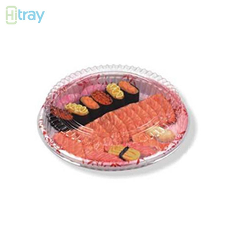 Hi Tray Hi-66 PET Plastic Sushi Tray 