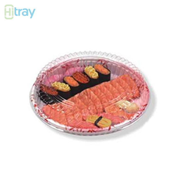 Hola Bandeja Hi-66 PET Plástico Sushi Bandeja . 