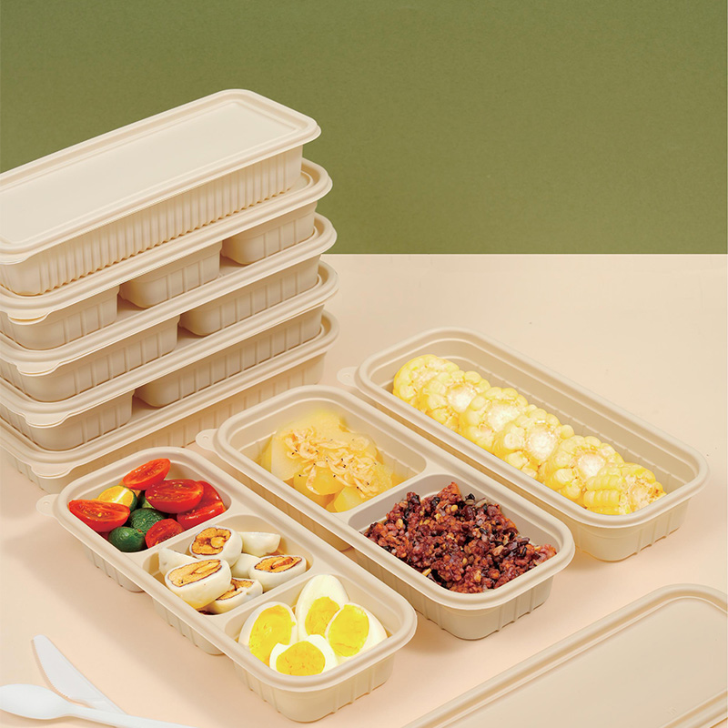 Hitray 350ML One Compartment CornStarch Food Container 