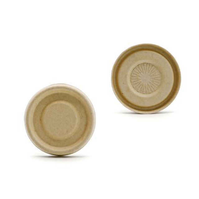 Hitray 2oz Round Bagasse Food Container 
