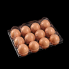 Hitray 4-count Clear Plastic Egg Cartons