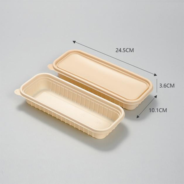  Hi bandeja caliente venta 1250ml mandi'o almidón rectangular desechable almuerzo caja tembi'u prep contenedor tembi'urã