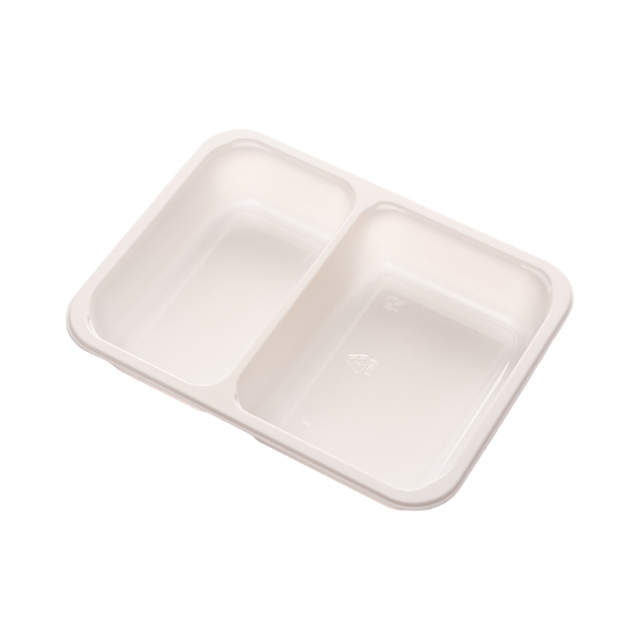 Hitray 016 25 oz. Rectangular Black CPET Tray