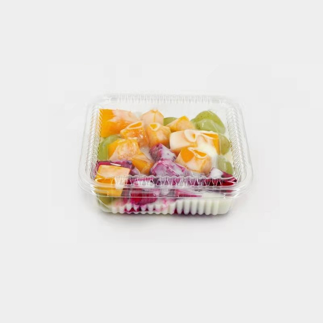 Hi Tray PET trays, Baskets and Tubs PET / PE - TRAYS Clear Salad Container Hi-1