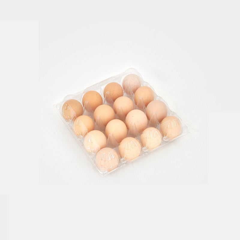 Hitray 4-count Clear Plastic Egg Cartons