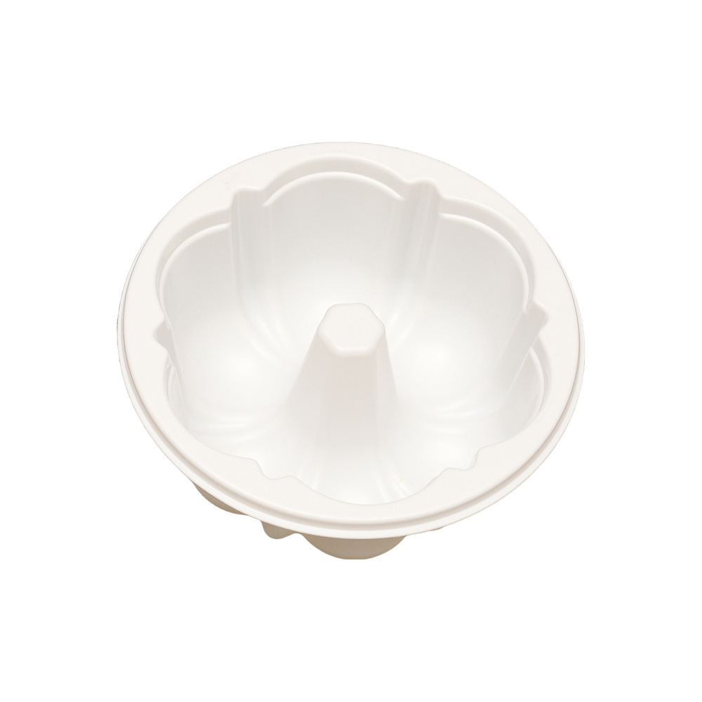 Hitray 023 6 oz. Round baking black cpet tray