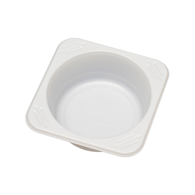 Hitray Hi52 8Oz.Round White CPET Tray